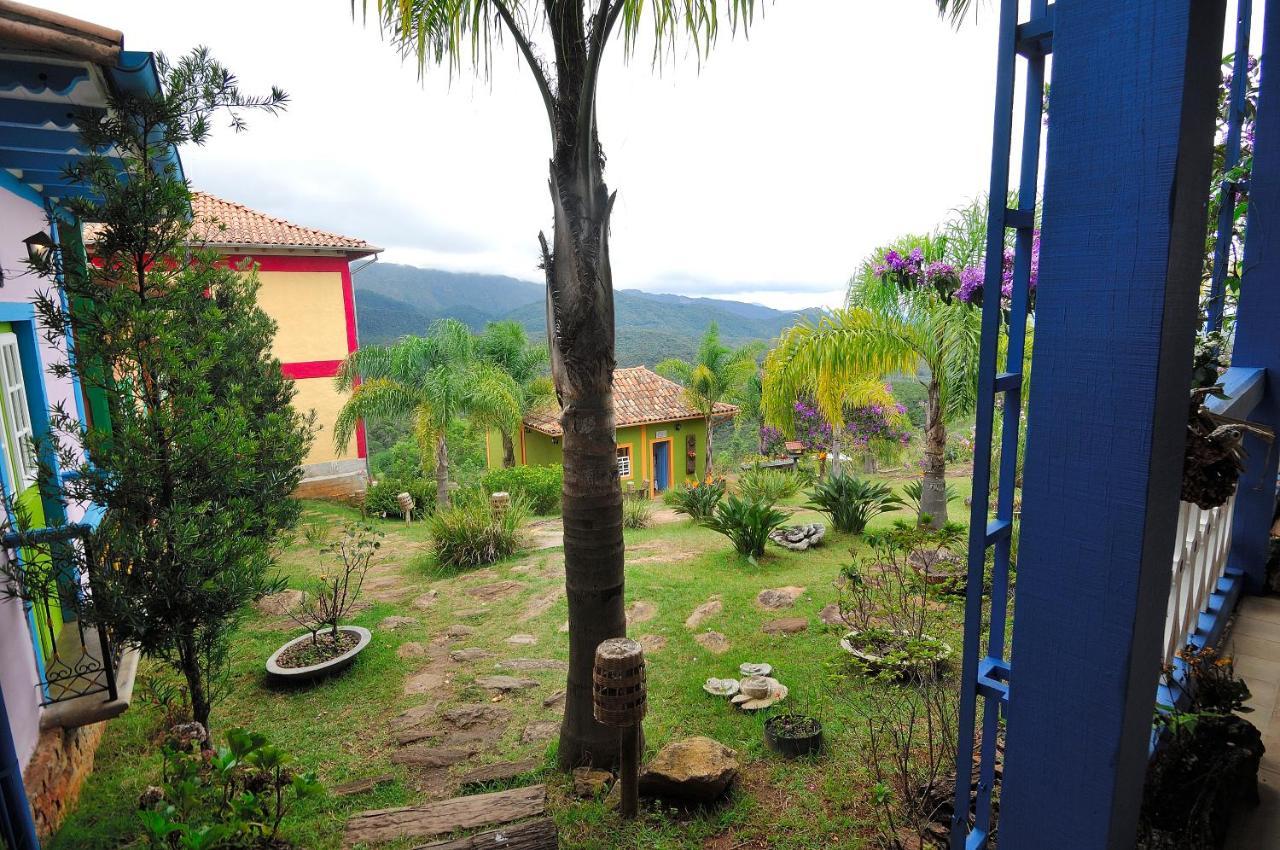 Pousada Vila Mineira Lavras Novas Buitenkant foto